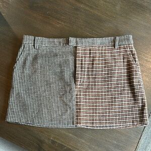 Rails Stylish Houndstooth Mini Skirt